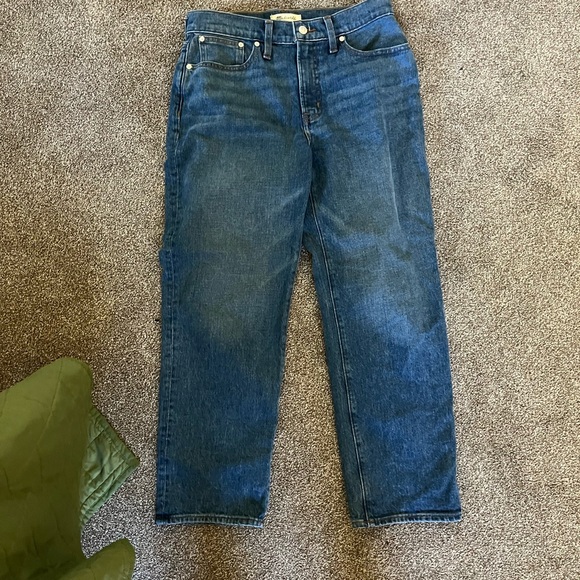 Madewell The Petite Curvy Perfect Vintage Jean in Finney Wash - Picture 3 of 4